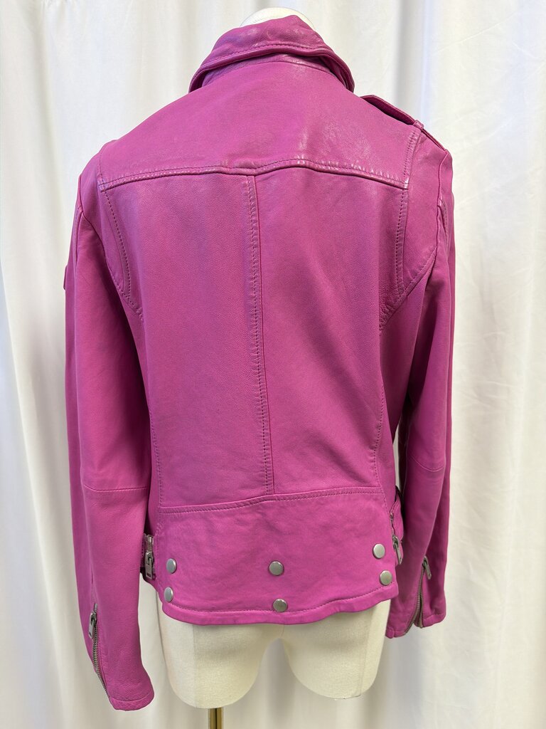 Mauritius Leather Biker Jacket