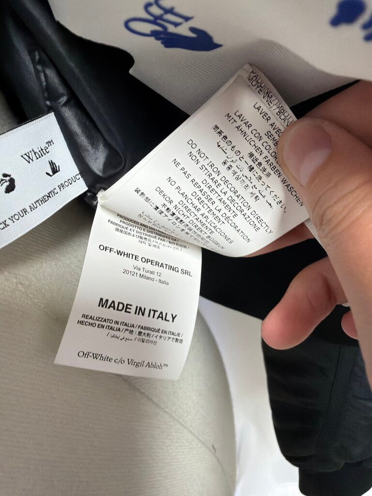 Off-White Nylon Bomber Jacket