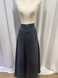 Free People Denim Maxi Skirt
