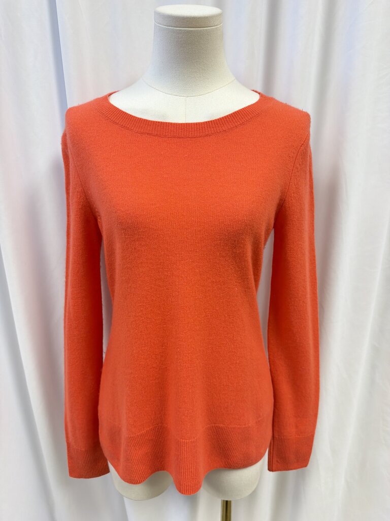 Saks Crew Neck Cashmere Sweater