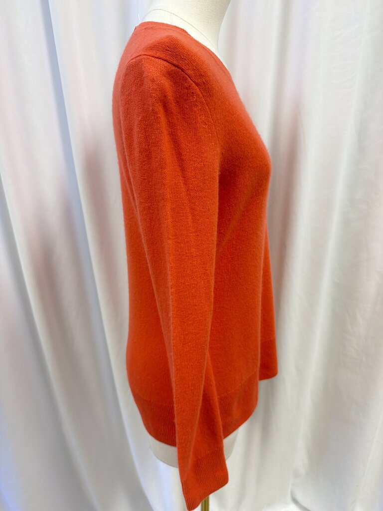 Saks Crew Neck Cashmere Sweater