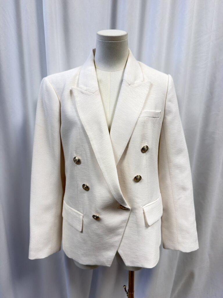 L'Agence Ribbed Blazer