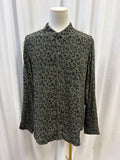Rails Silk Animal Print Blouse