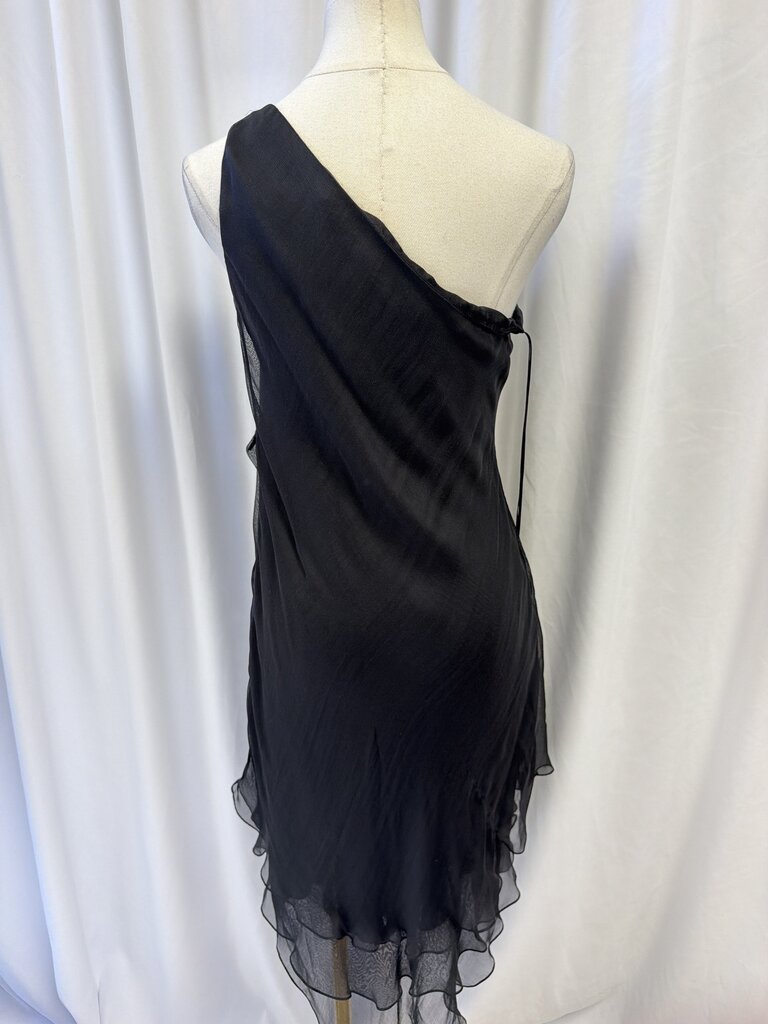 Ralph Lauren Silk Tiered Ruffle Mini Dress (As Is)