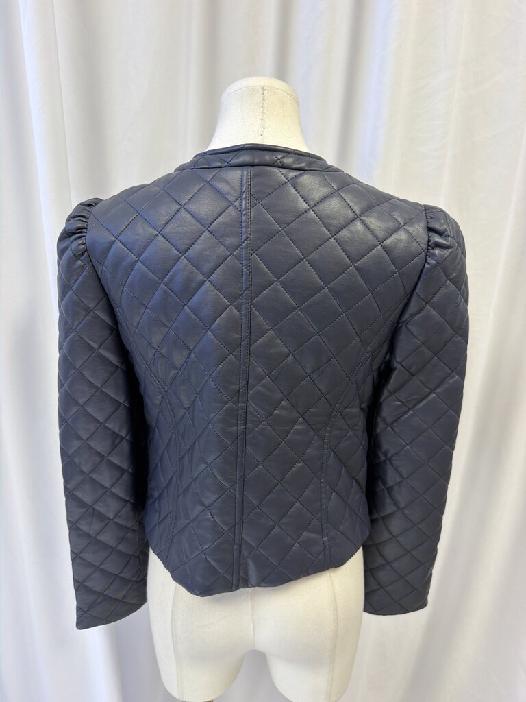 J. Society Quilted Vegan Leather Jacket NWT