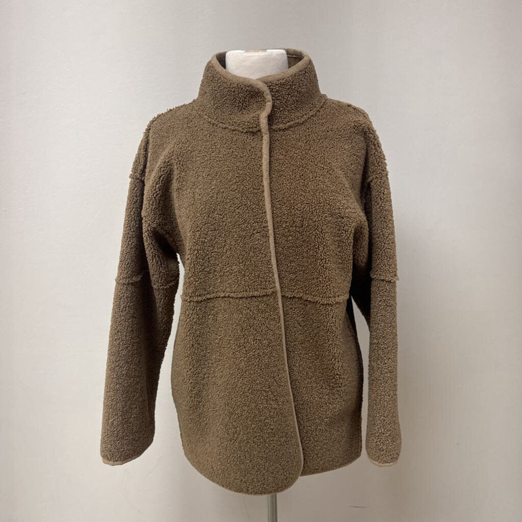 Velvet by Graham Spencer Camel Faux Shearling Jacket