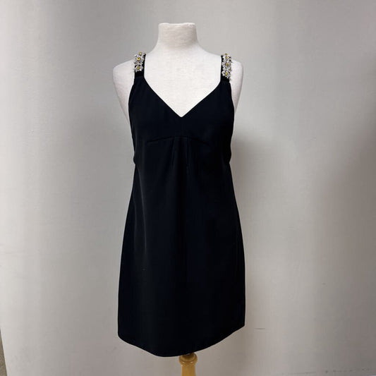 Prada Black Embellished Tank Dress