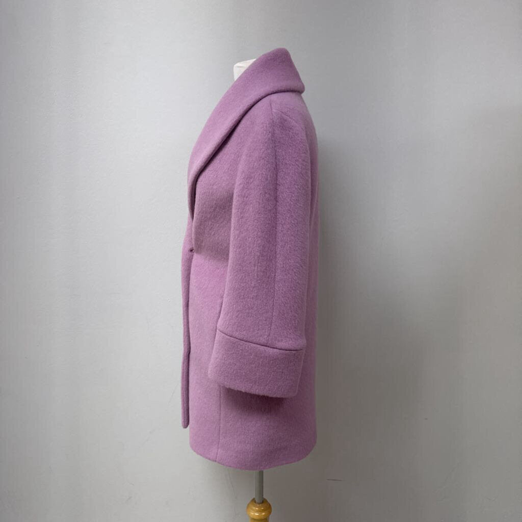 Cinzia Rocca Lavendar Shawl Collar Overcoat NWT