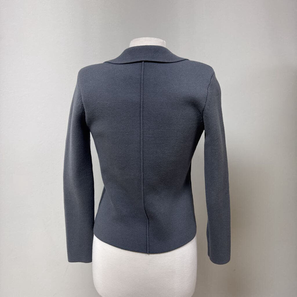 L'Agence Grey Knit Blazer