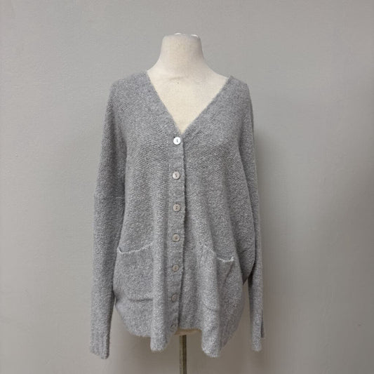 Autumn Cashmere Grey Open Cardigan