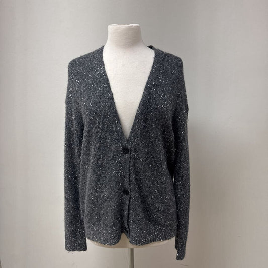 ATM Grey Sequin Cardigan