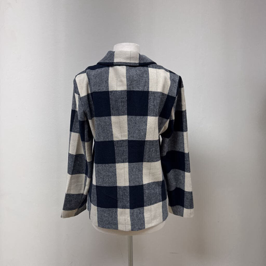 Splendid Blue Buffalo Check Blazer NWT