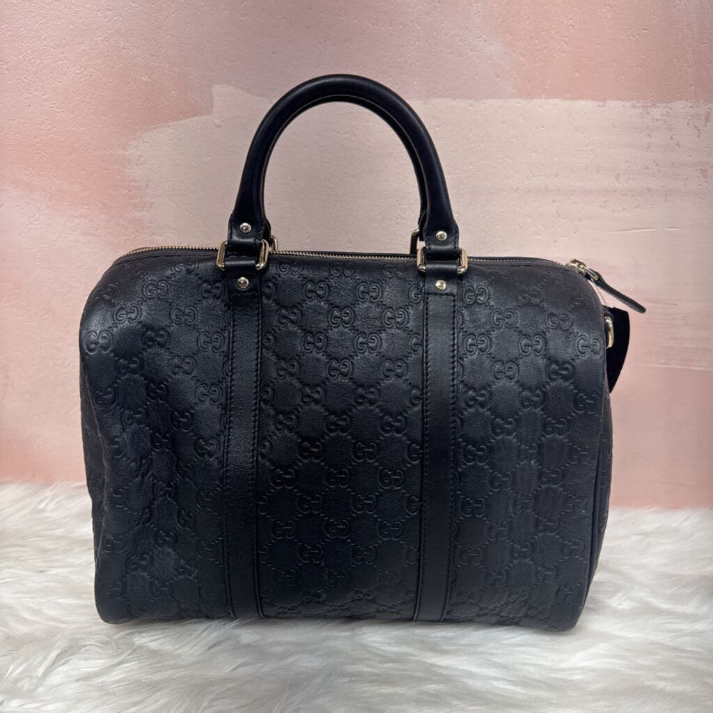 Gucci Black Medium Joy Top Handle Satchel