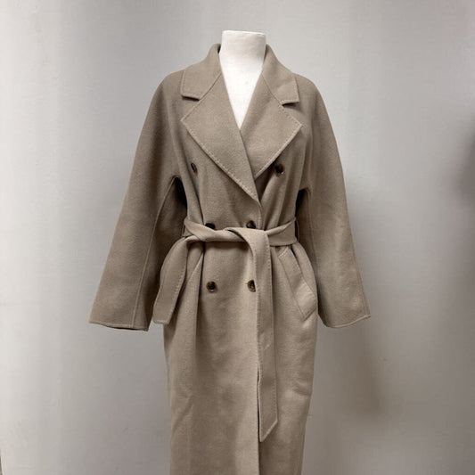 Nap Tan Belted Overcoat