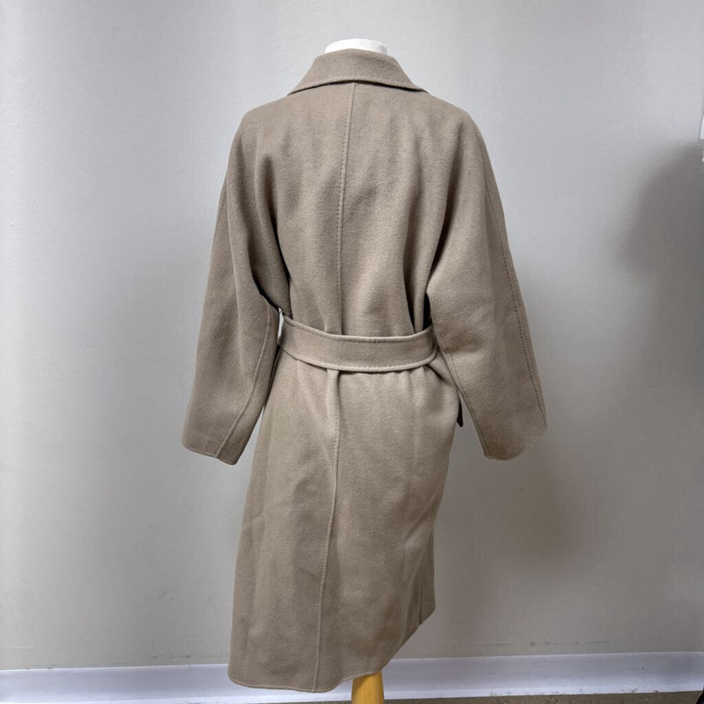 Nap Tan Belted Overcoat