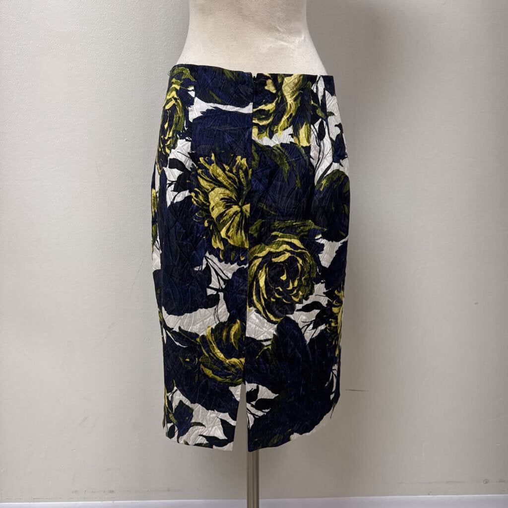 St. John Couture Floral Mini Skirt