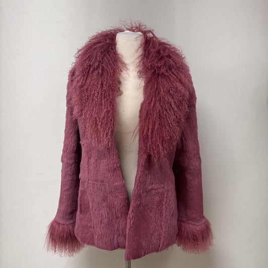 Double D Ranch Rabbit & Lamb Fur Coat