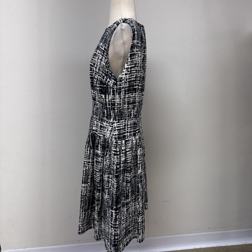 Prada Black and White Tweed Dress