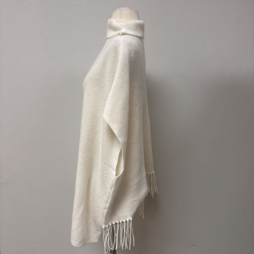 Ovcio Ivory Cashmere Mock Vest