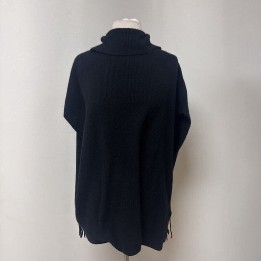 Ovcio Black Cashmere Mock Vest