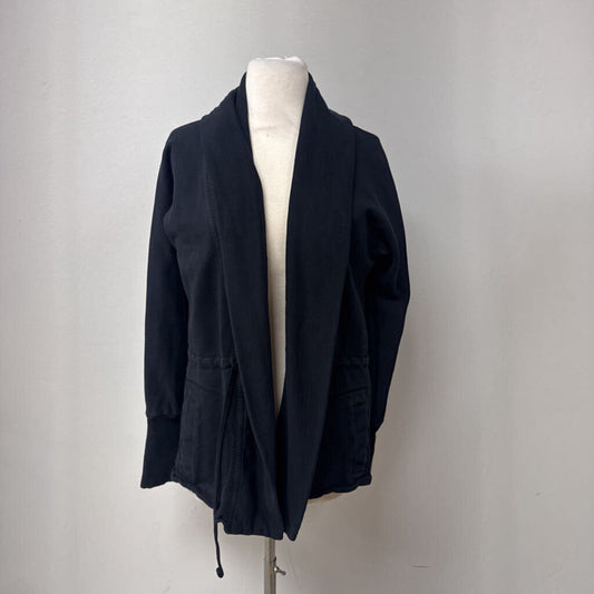 James Perse Black Shawl Jacket