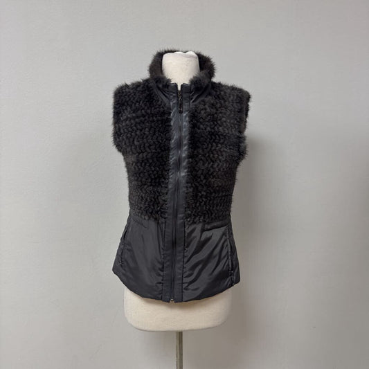 Diomi Grey Fur Vest