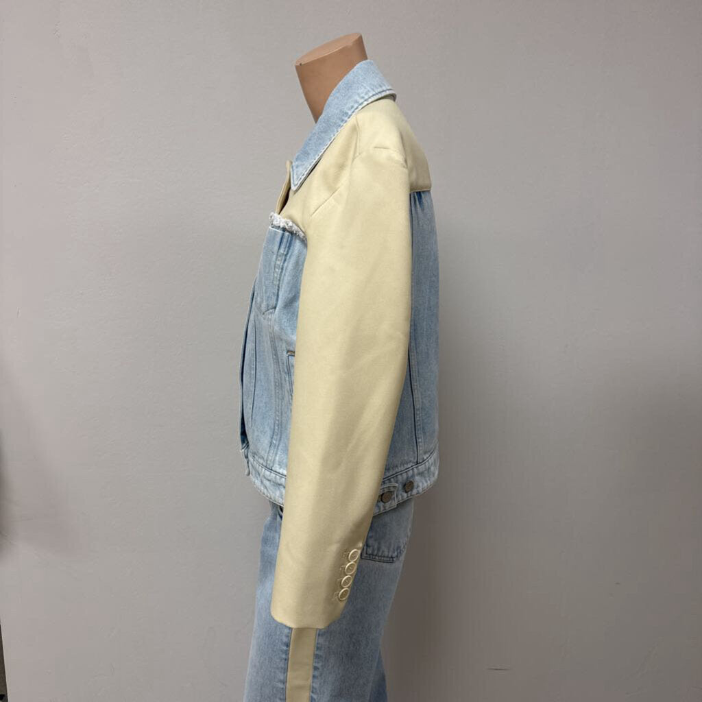 Stella McCartney Two Tone Jean Jacket