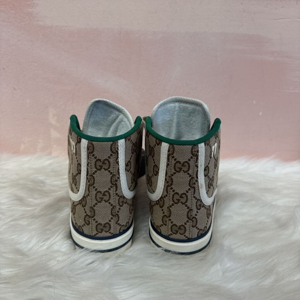 Gucci Canvas Web High Top 1977 Sneaker