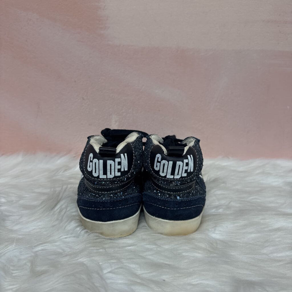 Golden Goose Lo-Tops Suede and Sequin Sneakers