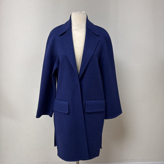 Celine Cobalt Wool Coat