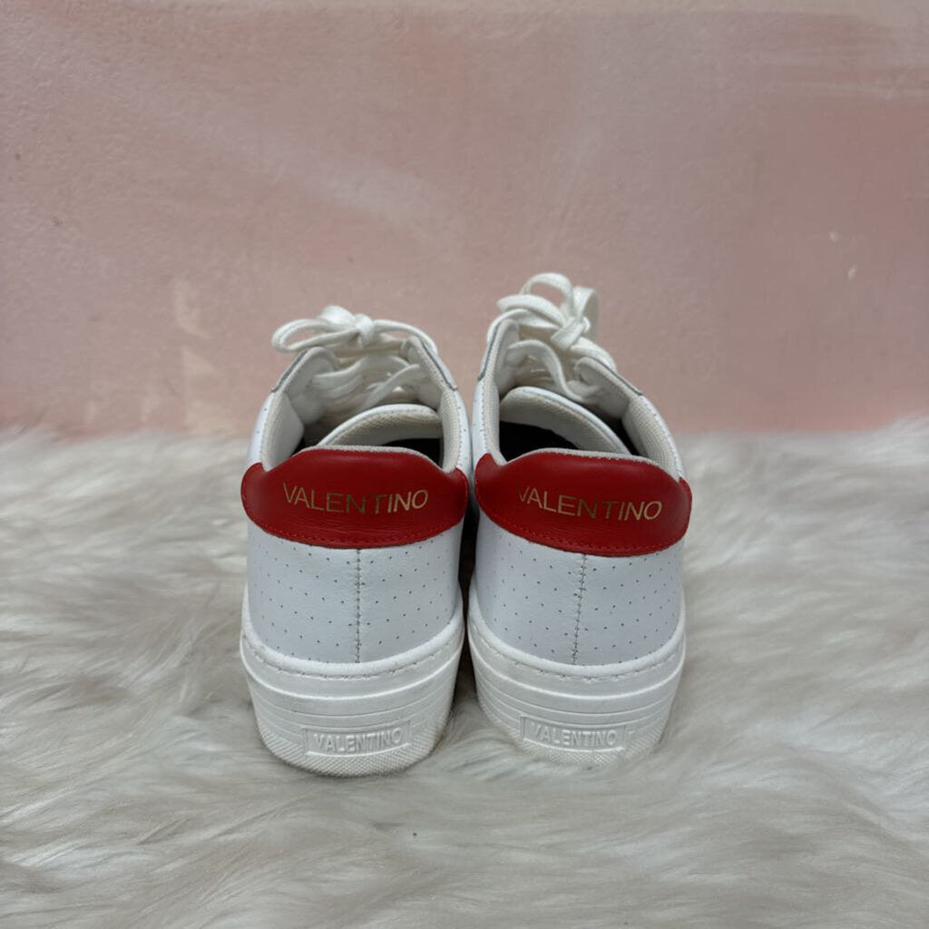 Valentino White Platform Sneaker