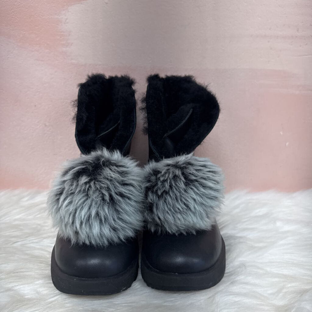 Ugg Black Pom Pom Boot