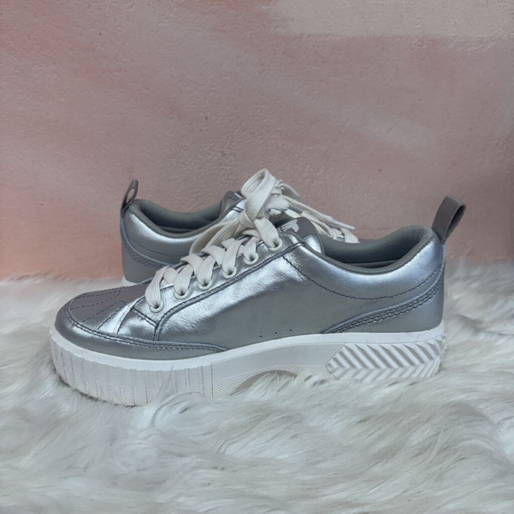 Sorel Silver Leather Sneaker